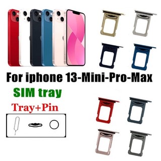 Khay sim iphone 13 pro bản 1 sim/ 2 sim zin có ron chống nước & lẫy giữ sim