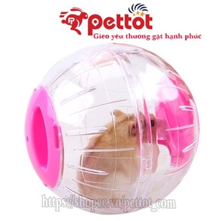 Bóng chạy Hamster chất liệu nhựa cao cấp đẹp - Pettot