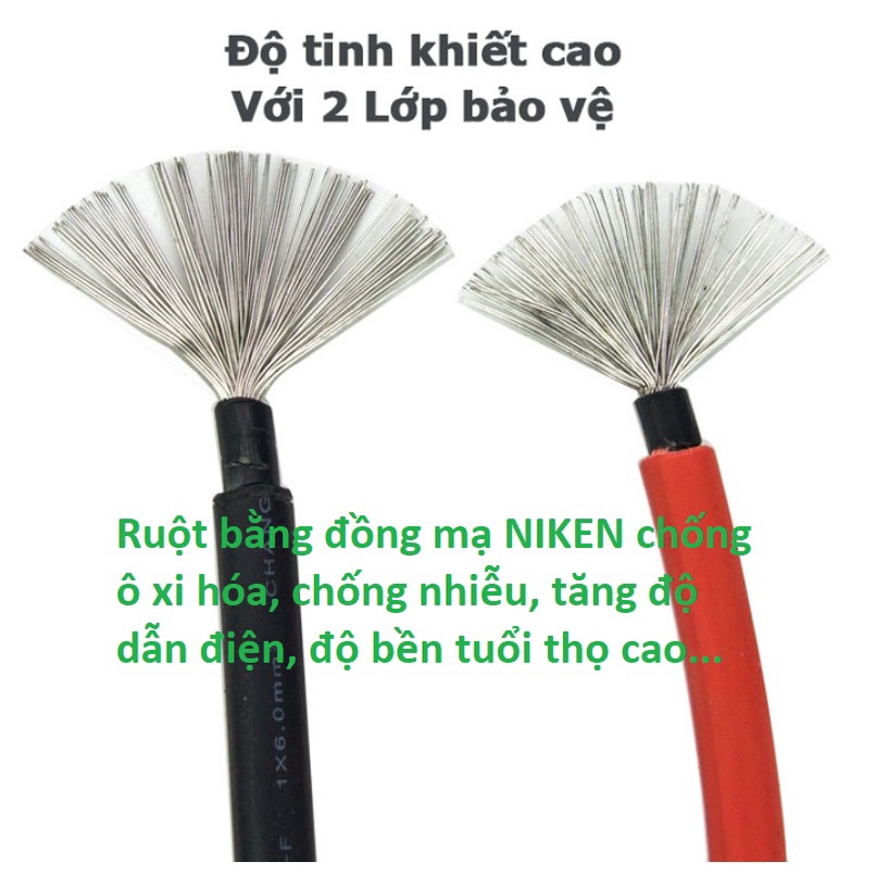 Dây cáp điện năng lượng mặt trời 4mm 1500v