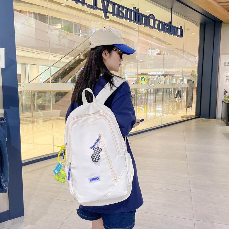 Balo Đi Học Nam Nữ Trơn Zhuo Chống Nước 629