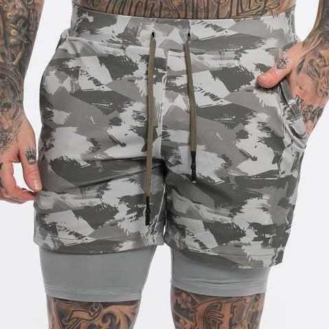 Quần Short Thể Thao Phong Cách Mới Thoáng Khí Chống Mài Mòn Có Size Lớn Cho Nam