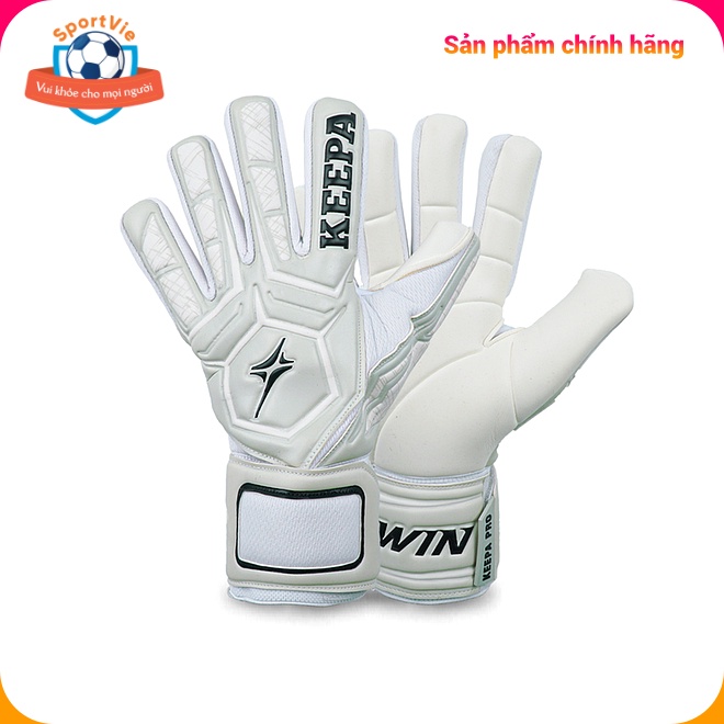 [CHÍNH HÃNG] Găng tay thủ môn IWIN KEEPA PRO GK02 siêu dính, có xương (tháo rời), sân 5 7 11, rẻ bền đẹp (3 màu)