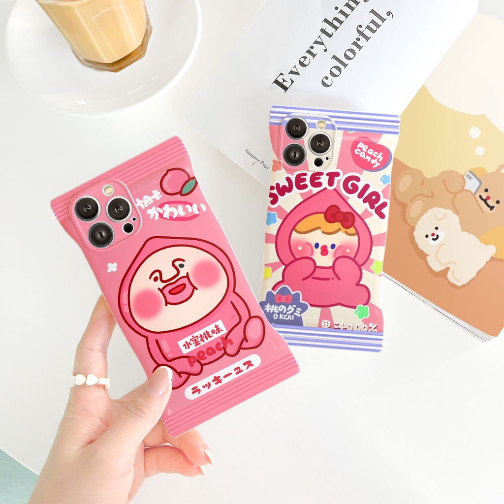 Ốp lưng iphone vỏ kẹo Peach Girl 6/6plus/6s/6splus/7/7plus/8/8plus/x/xr/xs/11/12/13/14/pro/max/plus/promax