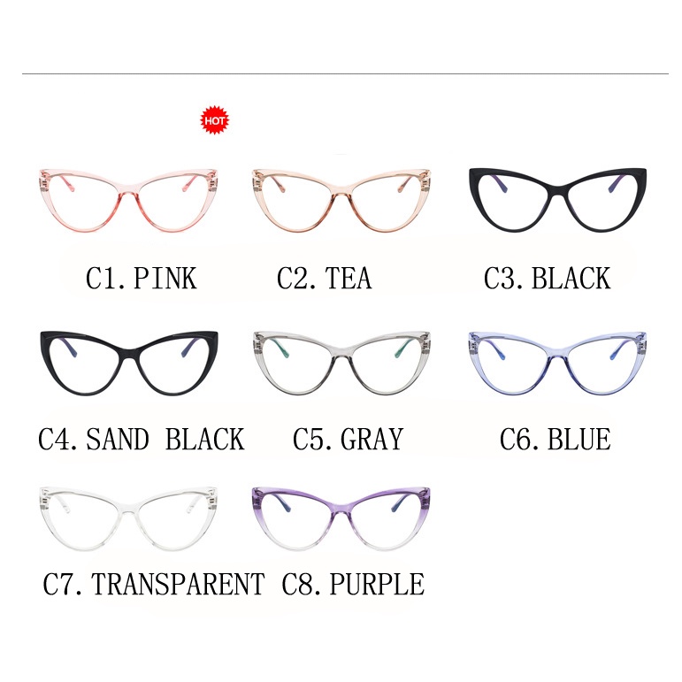 Mắt kính thời trang SAMJUNE phong cách vintage dành cho nữ