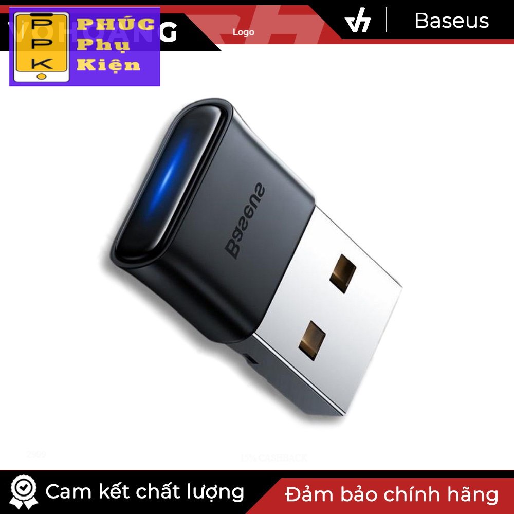 USB Bluetooth 5.0 tốc độ cao Baseus BA04 Bluetooth Receiver- -  PPK