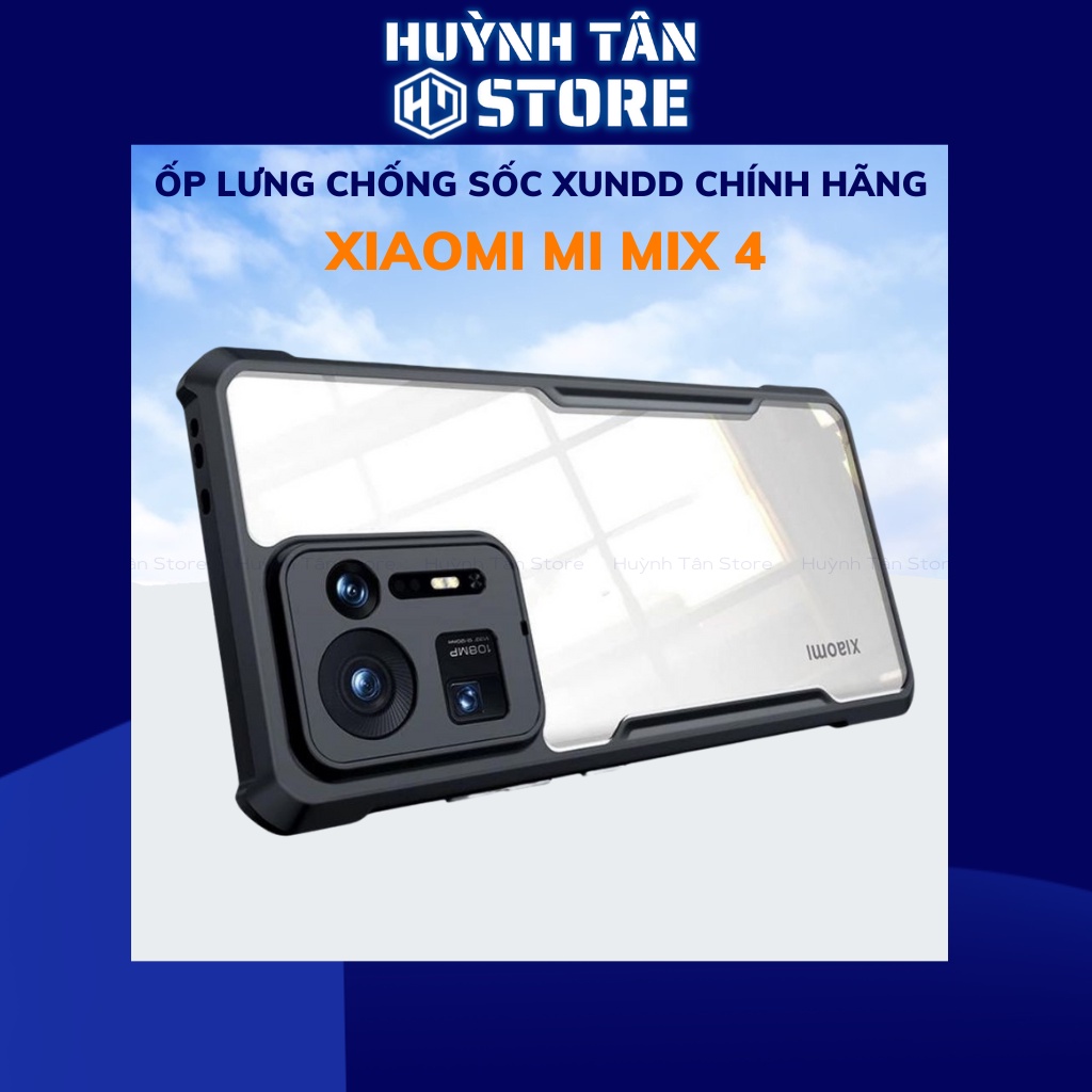 Ốp lưng xiaomi mi mix 4 chống sốc xundd bảo vệ camera chính hãng chống ố vàng phụ kiện điện thoại huỳnh tân store