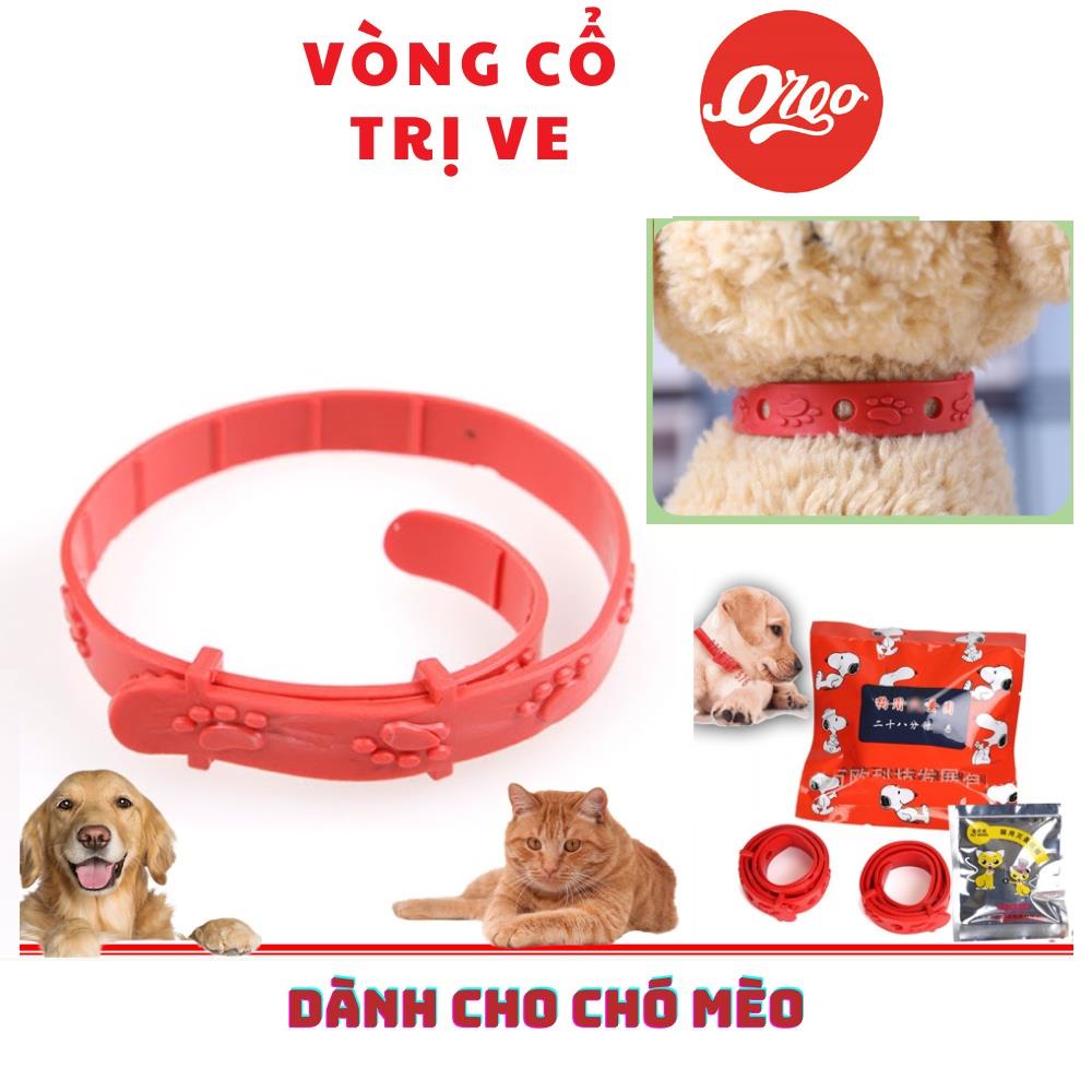 Vòng cổ chó mèo Orgo New vòng cổ Chống ve rận bọ chét cho chó mèo thú cưng