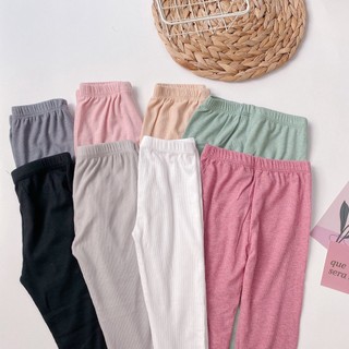 Quần legging thun tăm