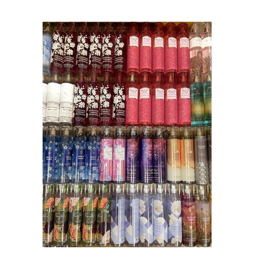 Bodymist Xịt Thơm - Bathandbodyworks 35 mùi Bestseller