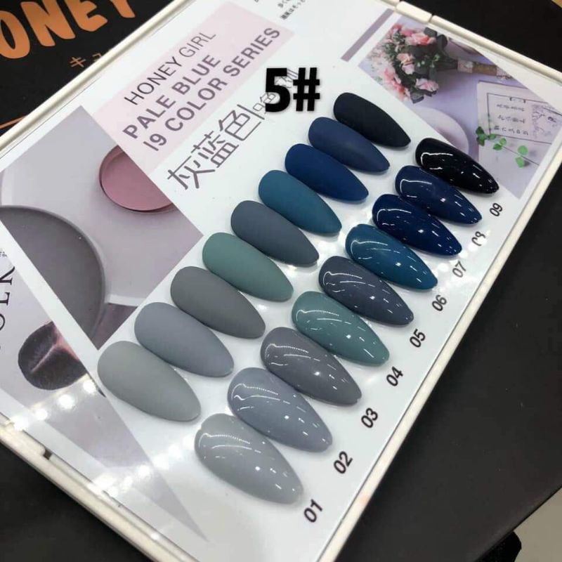 Sét sơn gel Honey Girl tông màu hồng