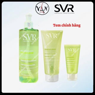 Gel rửa mặt svr không chứa xà phòng cho da dầu sebiaclear gel moussant 55ml 200ml 400ml - Tem chính hãng , hàng cty