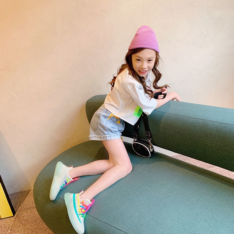 Quần Short Mùa Hè Phong Cách Mới Hợp Thời Trang Dễ Phối Đồ Cho Bé Gái