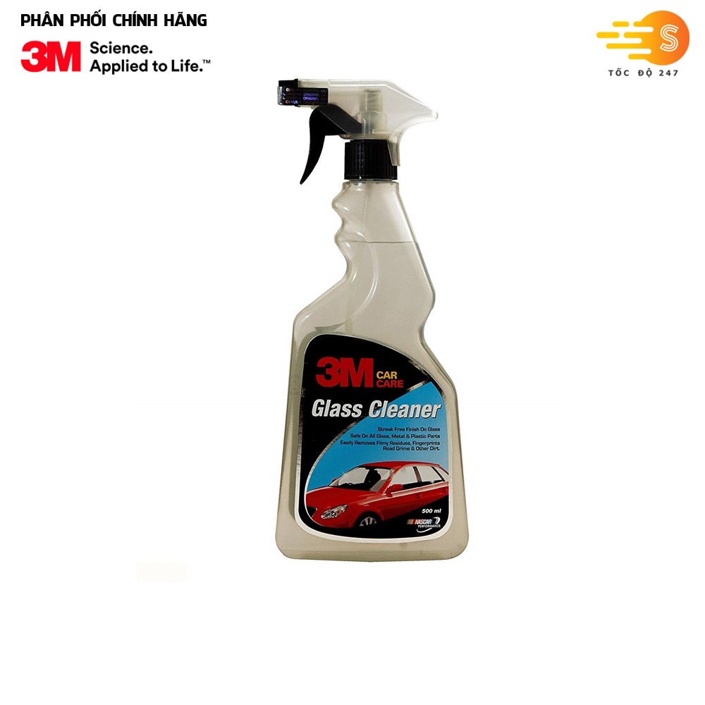 Nước lau kính đặc biệt cho ôtô 3M 3M-GL500 (500ml)