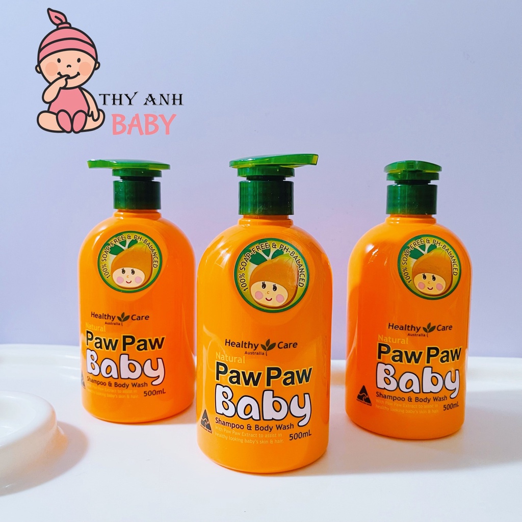 Sữa Tắm Đu Đủ Paw Paw Baby Healthy Care 500ml Của Úc