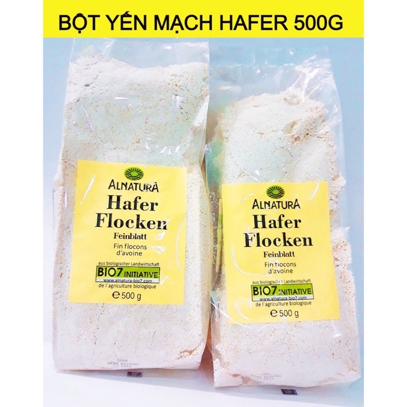 500g Bột yến mạch nguyên chất HAPER