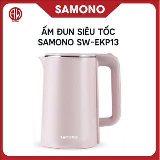 Ấm đun siêu tốc samono sw-ekp13 2 lít - bình đun nước siêu tốc trong 6 phút công suất 1500w - bảo hành 12 tháng