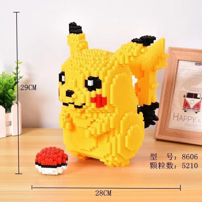 Bộ Đồ Chơi Lắp Ráp Lego Hình Pikachu Cho Trẻ Em