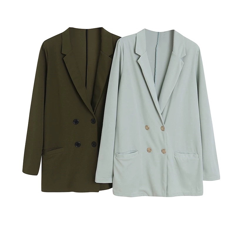 Áo khoác blazer mềm mặc được 4 mùa dư sịn