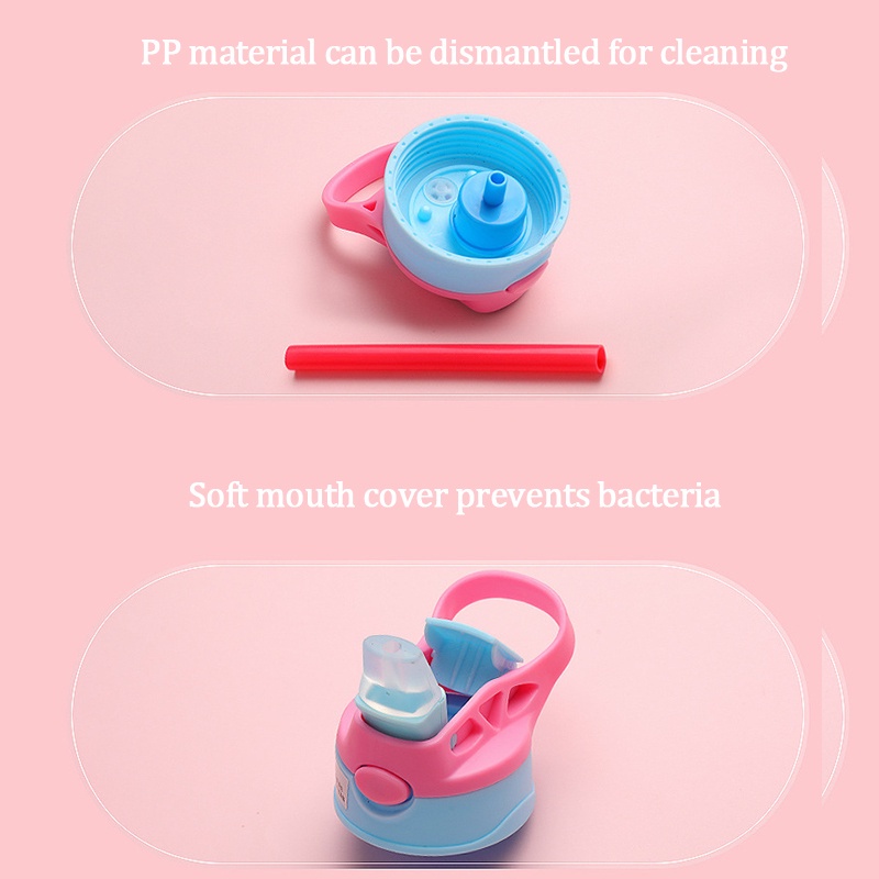 Bình Nước Nhựa Có Ống Hút Hình Vịt Sáng Tạo CR1 Dành Cho Trẻ Nhỏ