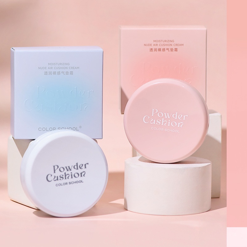 Phấn Nước COLOR SCHOOL Moisturizing Nude Air Cushion Cream 12g