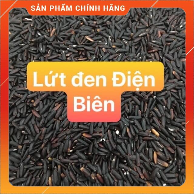 Gạo lứt đen dẻo Điện Biên thơm ngon gói 1kg