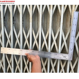 Thước ke vuông inox 400mmx600mm top lu-tgix-600 chống gỉ sét
