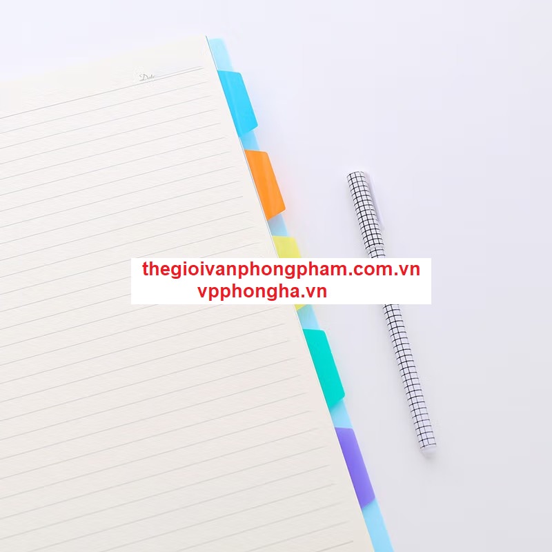 Sổ lò xo A4 có phân trang Heeton D12-653 - Kích thước: 210x295mm