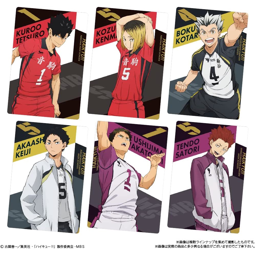 Gói Thẻ Nhân Phẩm Haikyuu!! Wafer 2