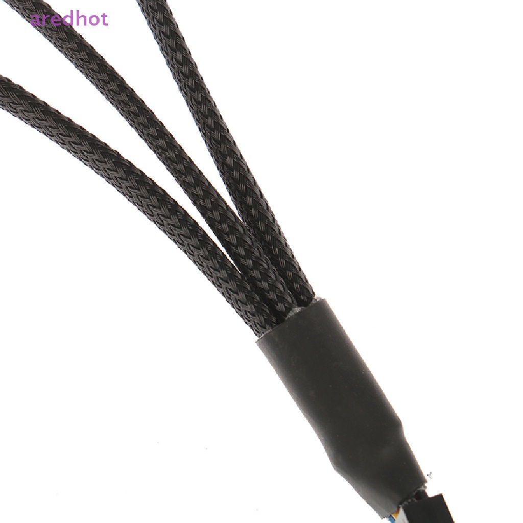 Dây Cáp Nối Dài Quạt Máy Tính 4pin PWM 4pin Sang 3 Chiều Mới