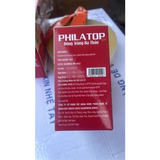 Philatop đông trùng, yến sào