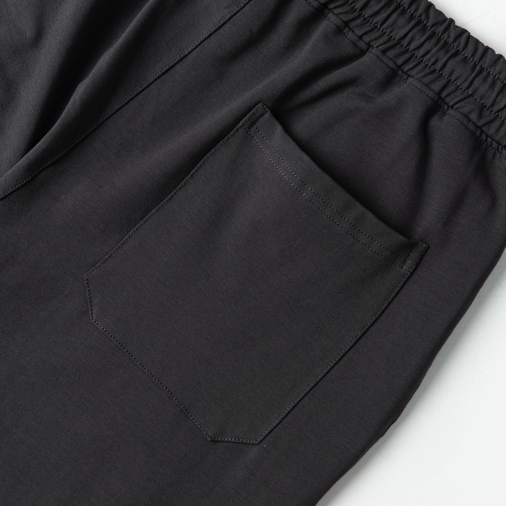 Quần nỉ Jogger Essential chất nỉ da cá gấu chun dáng Basic Unisex màu Xám chì Loacal brand Blue Blooded