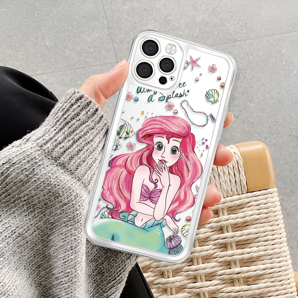 Ốp Điện Thoại Trong Suốt In Hình Công Chúa Aladdin Cho iphone 14ProMax 14Plus 13 11 12 7 Plus X XR