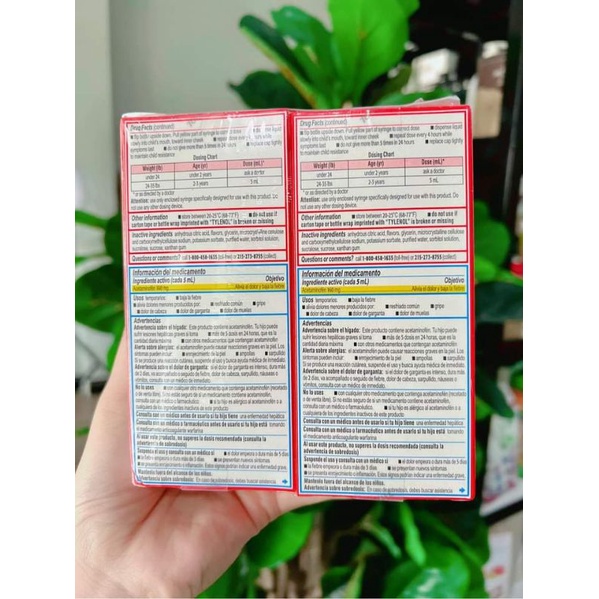 SIRO 𝙏YLÊ𝙉OL 𝗜𝗡𝗙𝗔𝗡𝗧𝗦 cho trẻ sơ sinh