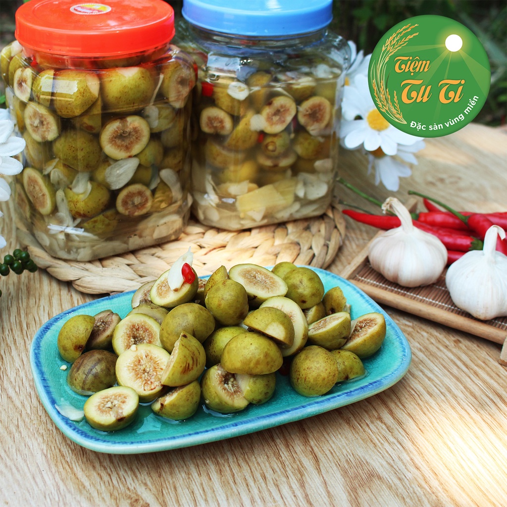 SUNG MUỐI CHUA NGỌT Hũ 500g và 1kg - Giòn, Chua, Ngọt