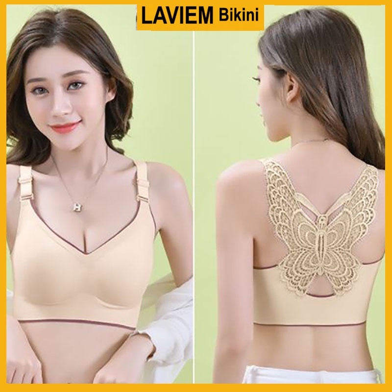 Áo Ngực Su Đúc Lưng Bướm Cao Cấp Áo Bra Su Quyến Rũ Nâng Ngực Không Gọng AL007