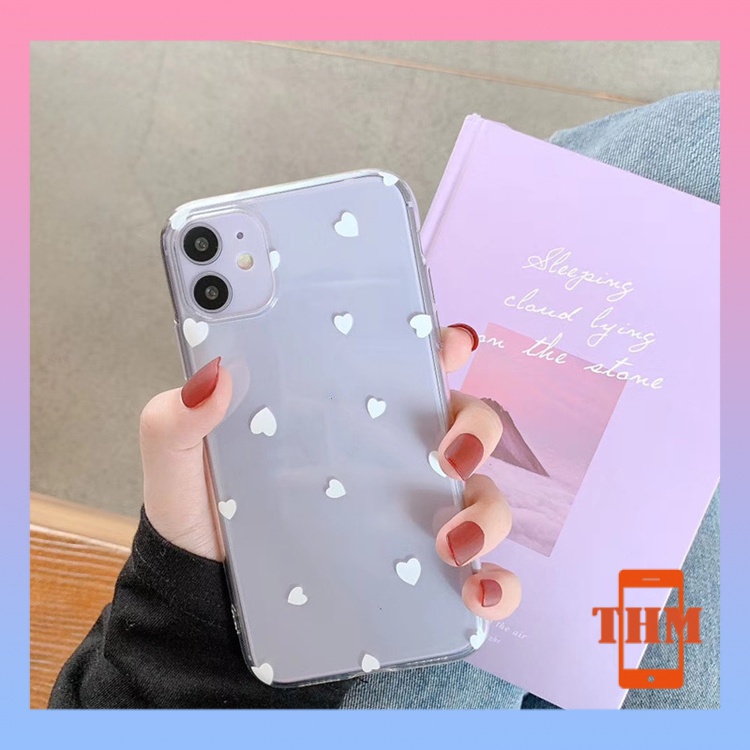 Ốp lưng Điện Thoại Hình Trái Tim Cho iPhone 6/6S/6splus/se/7/7plus/8/8plus/X/xs/xsmax/11/12/13/Pro/Pro Max-916
