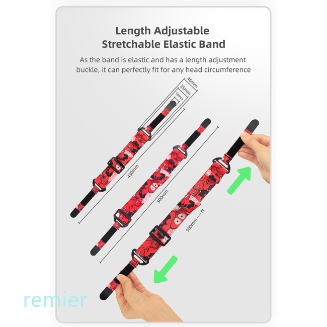 Dây Đeo Đầu Co Giãn Nhiều Màu Sắc Cho Kính Mát Dji Avata Fpv V2