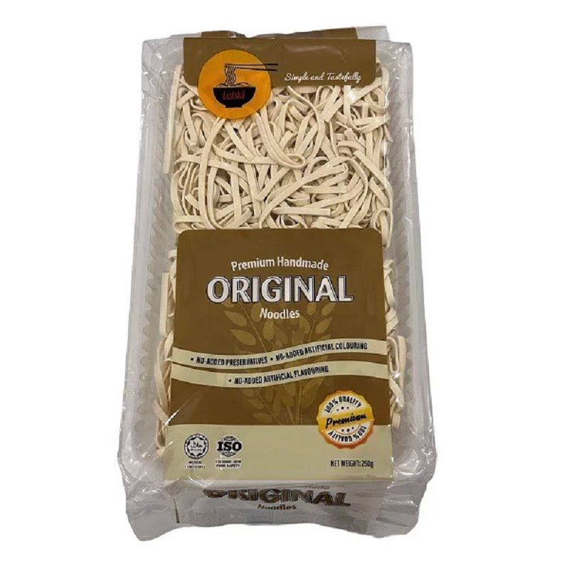 Mì Ramen Rau củ Tehki Gói 250g (cà rốt, tinh than tre, bí đỏ, rau bina) - chính hãng, nhập khẩu Malaysia