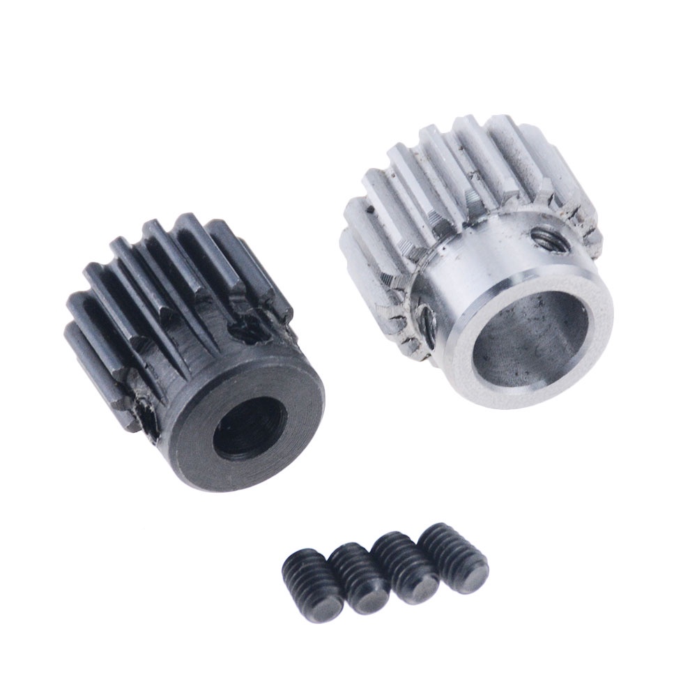 1 cái 1Mod 1 Modulus Bánh răng thanh răng Bánh răng 1Mod 15T 18T Bánh răng Thanh răng Động cơ Lỗ khoan 6/8/10mm 45 bánh răng cnc thép