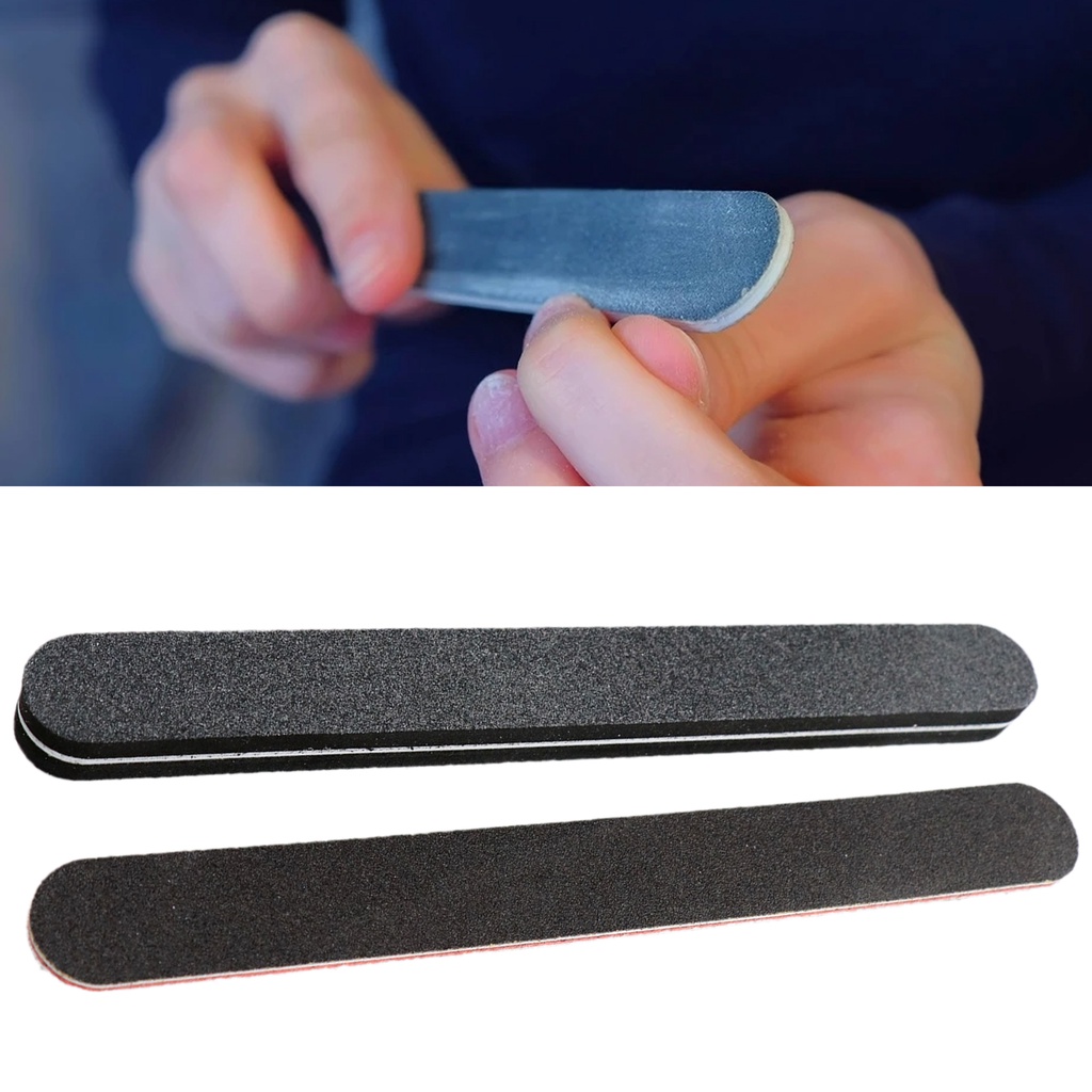 1 Bộ Dụng Cụ Dũa Móng Tay Đa Năng Chống Mài Mòn Kèm Khối Chà Nhám Cho Người Lớn