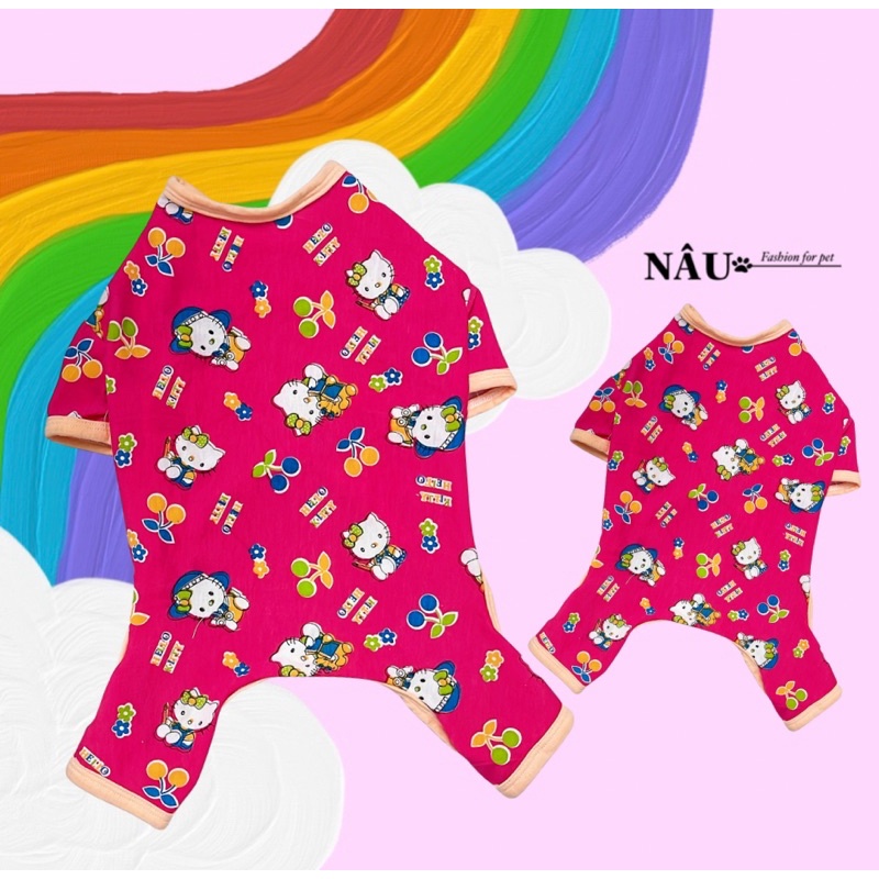 Jumpsuit cho chó mèo