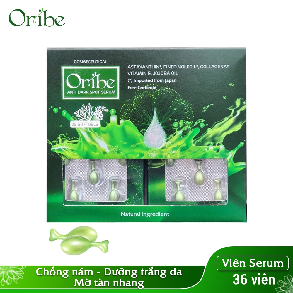 Serum Oribe Dưỡng Trắng Da Ngăn Ngừa Lão Hóa Hộp 36 Viên