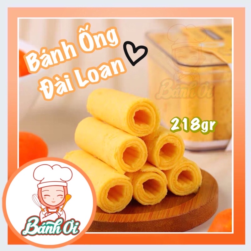 Bánh ống trứng muối, bánh qui trứng muối, bánh ống Đài Loan