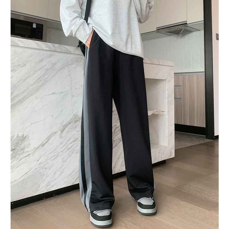 NRVP Quần Thể Thao Dài Dáng Rộng Phong Cách Thời Trang Hàn Quốc