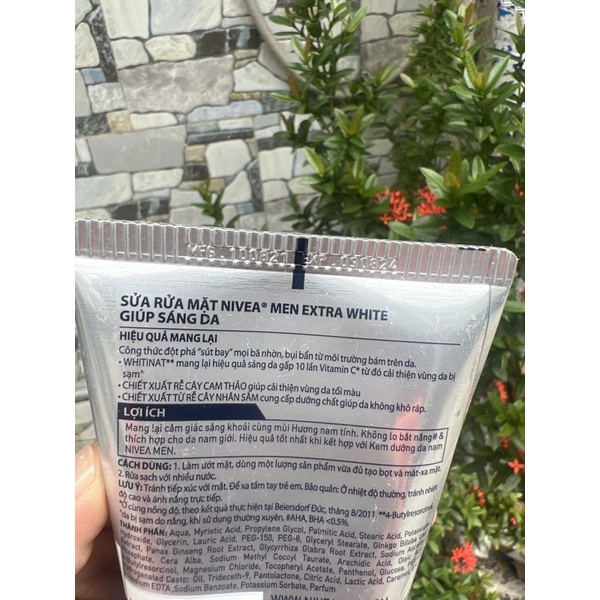 Sữa rửa mặt Nivea Men