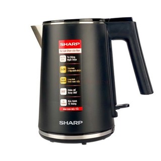 Sharp_Bình đun siêu tốc Sharp EKJ-10DVPS-BK (1L) - Hàng chính hãng