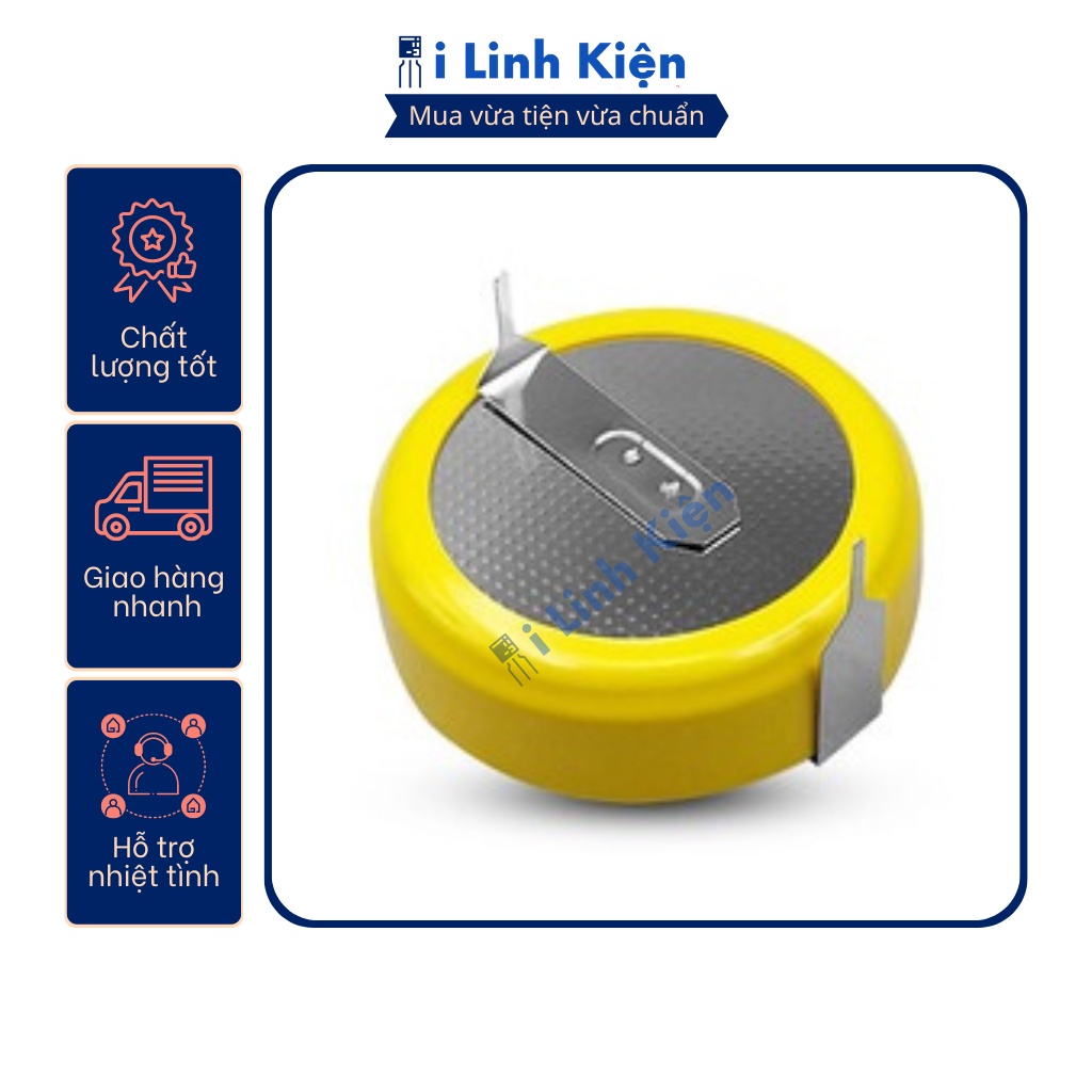 Pin CR2450 hàn mạch chân nằm chất lượng tốt
