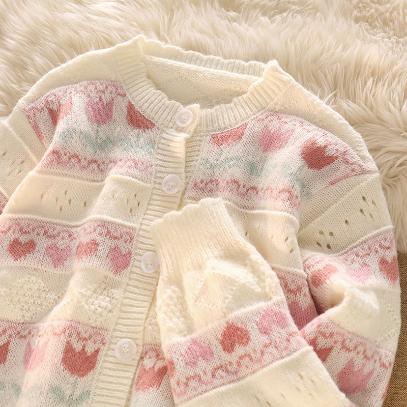 NUZIRO  Áo khoác cardigan  dệt kim dáng rộng thời trang cho nữ