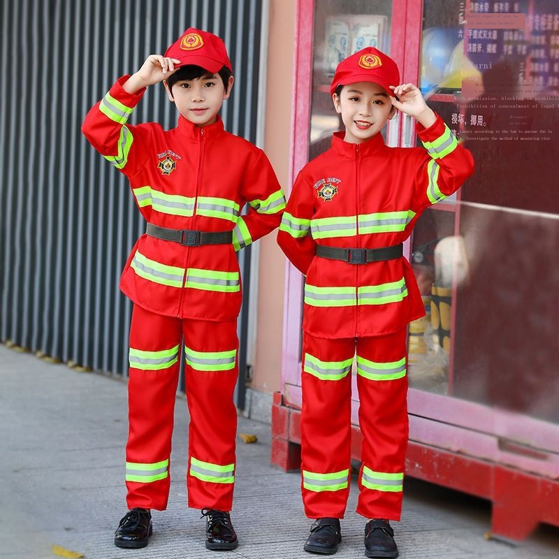 Bộ Đồ Hóa Trang Lính Cứu Hỏa Chuyên Nghiệp Cho Bé