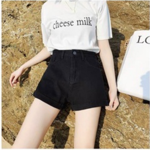 Quần short đùi KAKI TRƠN LẬT LAI HAI TÚI  dáng ngắn đùi nữ basic đơn giản nữ năng động cá tính - Thiên Yết